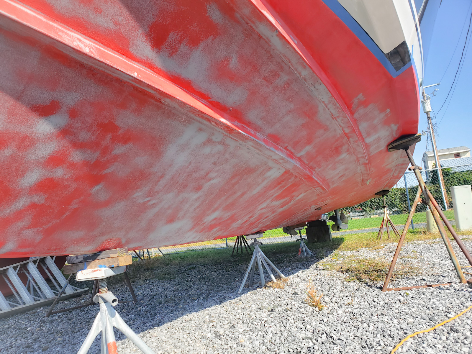 Ablative Boat Bottom Painting